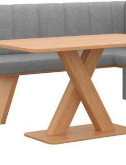 Home affaire Eckbankgruppe Nina, (Set, 4-tlg., 4er), Sitzgruppe Esszimmer Stühle Tisch und Bank bequem gepolstert