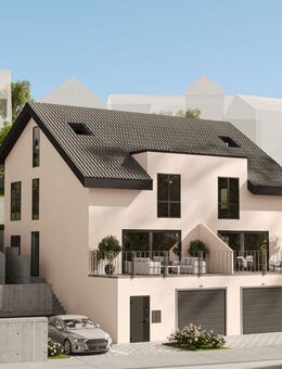 Bezugsfertig zum Festpreis: Neubau-DHH mit Balkon, Weitblick & Garage in Alzenau-Kälberau - Alzenau