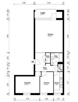 Großzügige 2-Zimmer-Erdgeschosswohnung mit Balkon, Sauna & TG-Stellplatz - Berlin