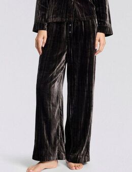 HUGO Pyjamahose Velvet aus weichem Material, mit elastischem Bund