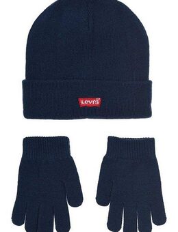 Levi's® Kids Strickmütze CORE BATWING BEANIE/GLOVES (Set, 2-St) und Handschuhe