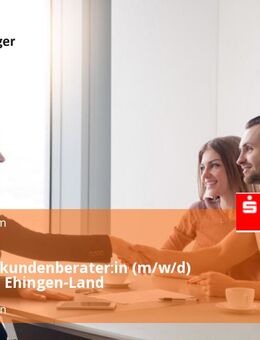 Individualkundenberater:in (m/w/d) Filialteam Ehingen-Land - Schelklingen