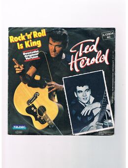 Ted Herold-Rock´n Roll is King-Hart auf Hart-Vinyl-SL,1983 - Linnich