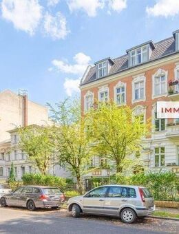 IMMOBERLIN.DE - Exquisite Stuck-Altbauwohnung mit Südbalkon nahe Schlosspark - Berlin