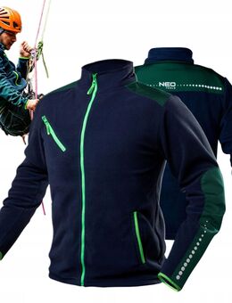 NEO Premium Polarfleece-Arbeitsjacke mit Cordura & Reflektoren Set452 - Wuppertal