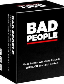 Dyce Spiel Bad People, Partyspiel