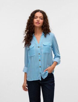 Vero Moda Hemdbluse VMBUMPY L/S SHIRT NEW WVN GA NOOS