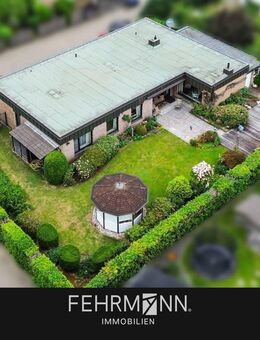 RESERVIERT-Großzügiger Bungalow mit Pool und stilvoller Gartenanlage in ruhiger Sackgassenlage - Nordhorn