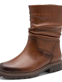 Tamaris Stiefelette, Blockabsatz, Kurzstiefel, Boots in veganer Verarbeitung