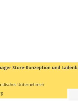 Projektmanager Store-Konzeption und Ladenbau (m/w/d) - Hamburg