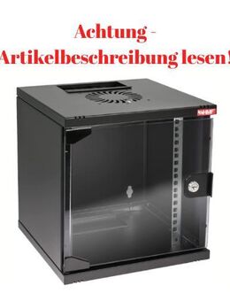 HMF Netzwerkschrank Serverschrank 10 Zoll 6 HE schwarz #2379 - Birkenfeld (Baden-Württemberg)