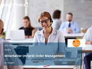 Mitarbeiter (m/w/d) Order Management - Siegen (Universitätsstadt)