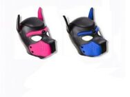 Gesichtsmaske Hundemaske Fetisch Maske Hund Rollenspiele BDSM Kostüm Blau Rosa 28,90 €* - Villingen-Schwenningen