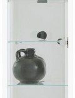 fif möbel Vitrine OPTIMA Standvitrine/Glasvitrine 1x Glastür,perfekt für Sammler,Sammlervitrine