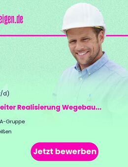 Bauleiter Realisierung Wegebau/Großbaustellen (m/w/d) - Oldenburg