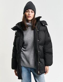 Gant Steppjacke MID LENGTH DOWN JACKET mit 2-Wege-Reißverschluss
