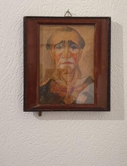 Antikes Bild, "Der traurige Clown", Jahr 1800-1900 - Köln