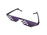 Thuglifebrille Sonnenbrille Coole Partybrille Unisex Sonnenbrille Schwarz Lila Mischung 7,90€* - Villingen-Schwenningen