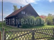 Charmantes Holzblockhaus in Strandnähe - Loissin