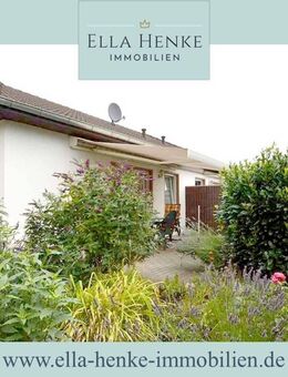 Ein Preis: 2 moderne, kleine Bungalows nebeneinander mit Terrasse + Garten - barrierefrei! - Erxleben