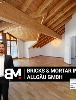 Bergblick inklusive! - Schöne 3-Zimmer-Wohnung im Allgäu-Stil - Sonthofen
