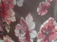 NEU * Blumen * Blüten * Flower- Power * Seiden- Chiffon * TUNKIA * BLUSE "Zero" Gr. 36- 38/ S * braun * rose * weiß * - Riedlingen