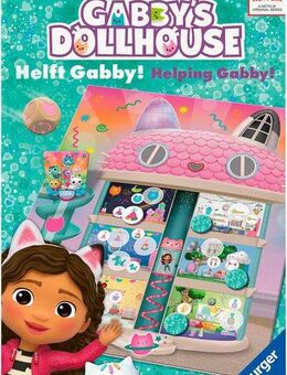 Ravensburger Spiel Gabby's Dollhouse - Helft Gabby!, Kinderspiel, Made in Europe