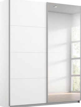 INOSIGN BY RAUCH Schwebetürenschrank Kleiderschrank Schrank Garderobe Schlafzimmerschrank THANOS (in 3 verschiedenen Ausstattungen BASIC/CLASSIC/PREMIUM) Optional mit Spiegel, Metall-Griffleisten alufarben MADE IN GERMANY