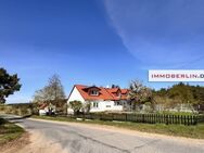 IMMOBERLIN.DE - Frisch sanierte Doppelhaushälfte mit Sonnengarten in ländlicher Wohlfühllage - Vierlinden