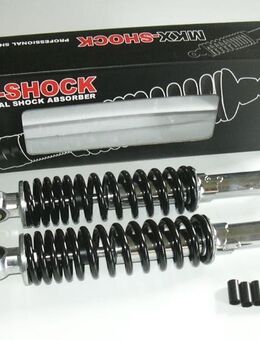 Twin-Shock 1 Paar MKX-Shock Stossdämpfer Federbeine chrom/schwarz - Eschershausen