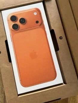 Phone 17 Pro Max – 256 GB – Cosmic Orange – neu & originalverpackt - Rudelzhausen