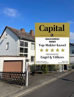 Attraktive Zweifamilien Doppelhaushälfte in Bettenhausen mit traumhaftem Ausblick! - Kassel