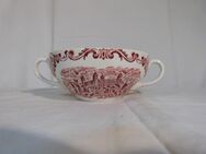 Suppentasse Royal homes of Britain Enoch Wedgwood Red 1960 - 1985 / 16,5 cm - Zeuthen