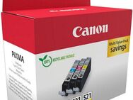 Canon CLI-521 C/M/Y Multipack Tintenpatrone (Packung, 3-tlg)