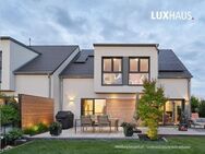 LUXHAUS Familien Doppelhaushälfte 161m² Schlüsselfertig 100% Wohlfühlklima – 100% Design - Waldsee