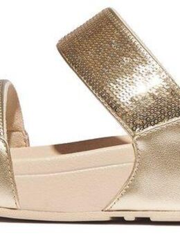 Fitflop LULU Keilpantolette, Keilsandale, Sommerschuh in schmaler Form