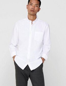 ONLY & SONS Langarmhemd ONSALVARO SLIM LS OXFORD SHIRT NOOS