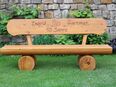 Gartenbank aus Lärche. Holzbank. Hochzeitsgeschenk. Rentnergeschenk. in 31595