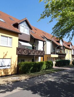 2-Raumwohnung mit Balkon und Tiefgaragenstellplatz in bevorzugter Wohnlage - Wutha-Farnroda