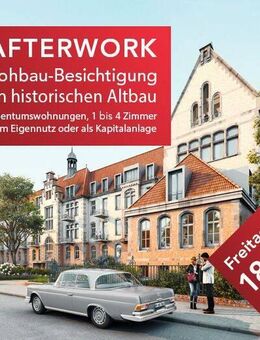 Liebhaber aufgepasst! Altbau mit 2 Zimmern unterm Giebel im denkmalgeschützten Gebäude- WE 762 - Hannover