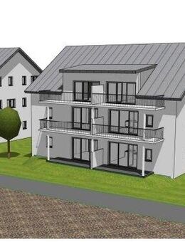 Neubau Wohnung in einem Mehrfamilienhause in Unverbaubarer Lage bei Bad Schussenried - Bad Schussenried