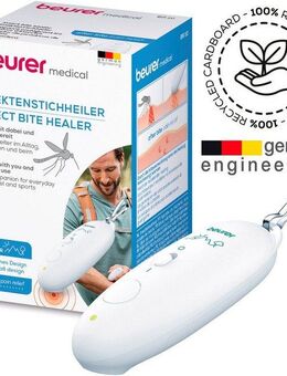 BEURER Insektenstichheiler BR 10, Lindert Juckreiz u. Schwellungen, klein & handlich