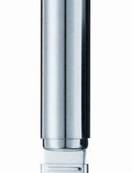 RÖSLE Glasschaber . für Glaskeramik-Kochflächen, Klinge wechselbar, Edelstahl 18/10