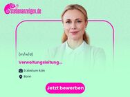 Verwaltungsleitung (m/w/d) - Bonn