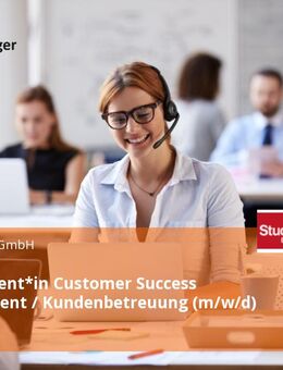 Werkstudent*in Customer Success Management / Kundenbetreuung (m/w/d) Teilzeit - Berlin Mitte