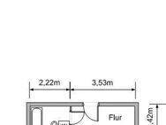 sonnige möblierte Singlewohnung mit Balkon und Aufzug - Lichtenstein (Sachsen)