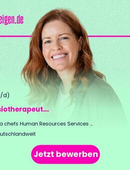 Physiotherapeut (w/m/d) - Berlin Mitte