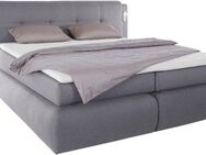 COLLECTION AB Boxspringbett Borna, inklusive Bettkasten, LED-Beleuchtung und Topper
