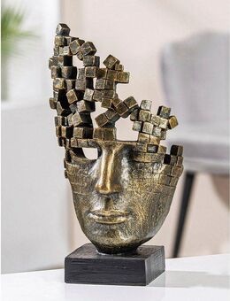 Casablanca by Gilde Dekofigur Skulptur "Male Mask" (1 St)