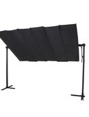 Siena Garden Marktschirm Enna 250 cm x 350 cm Anthrazit #I08 in 75217